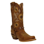 Sunflower Genuine Leather Western Cowgirl Boots Snip Toe Girasol Botas Vaqueras